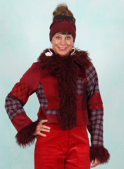 Jacke, FD019-PWL-D03, red