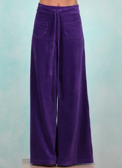 Cord-Hose, HG015-RNK-D01, purple