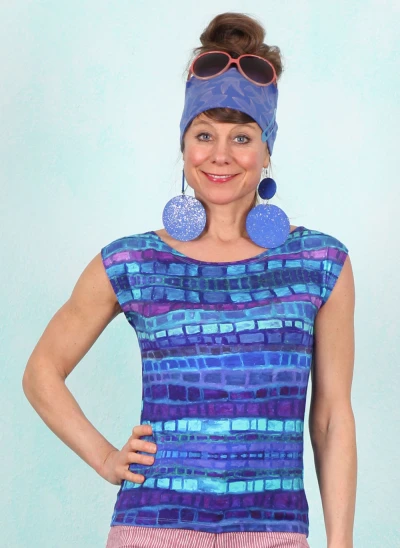 Top, HW030-TPFC9-C04, blue