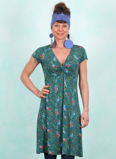 Kleid, HY033-TPFA3-C10, petrol