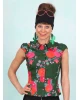 Bluse, Que sera, sera, blooming-soft-flowers
