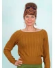 Pullover, Delicious Summer, sweet-honey-brown-knit