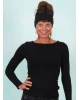 Shirt, Sweet Sailorette, soot-black