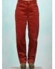 Cord-Hose, High Waist Olotte, burnt-earth-corduroy-brown