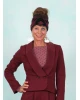 Blazer, Tailored Threads, classy-burgundy