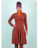 Kleid, Shalala Tralala Shawl, retro-glow