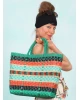 Tasche, 09802-256, green-multi