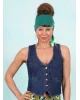 Weste, 10603-473, blue-denim
