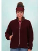 Fleece-Jacke, 13054-05826, dark-wine