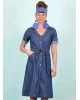 Kleid, 61129, blue-denim