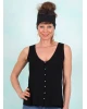 Top, FA018-BVS-W00, black