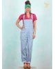 Latzhose, LASU26460, light-blue-denim