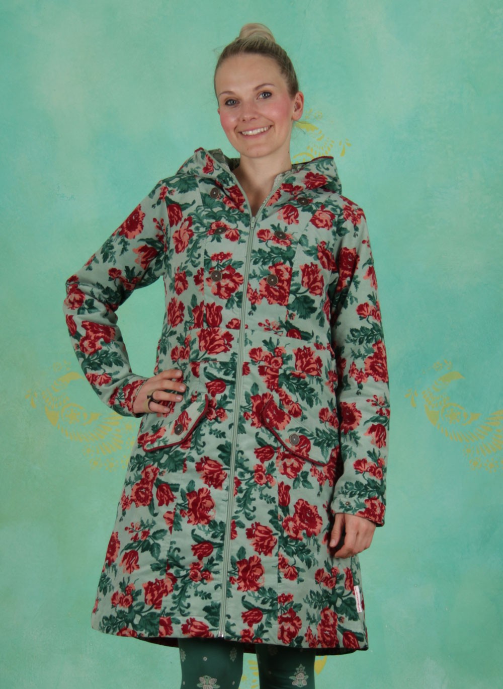 Blutsgeschwister Herbst Mantel, Snowfox Willow Coat, peronasgarden