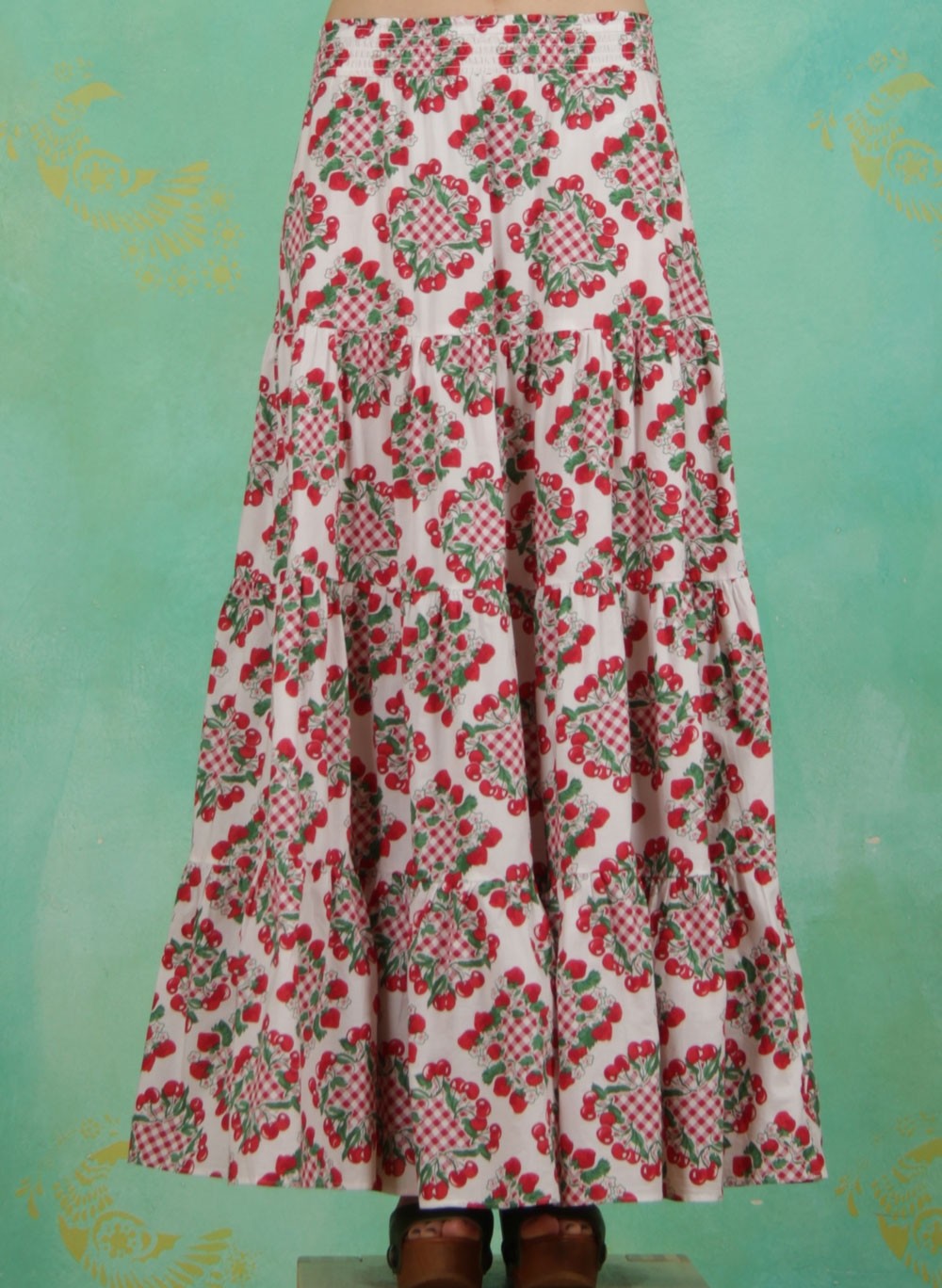 Blutsgeschwister Sommer Rock, Marys Long Picknick Skirt, miss