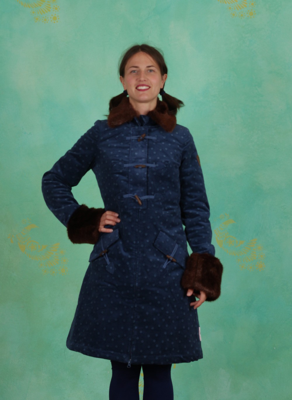 Blutsgeschwister velvet garden coat discount