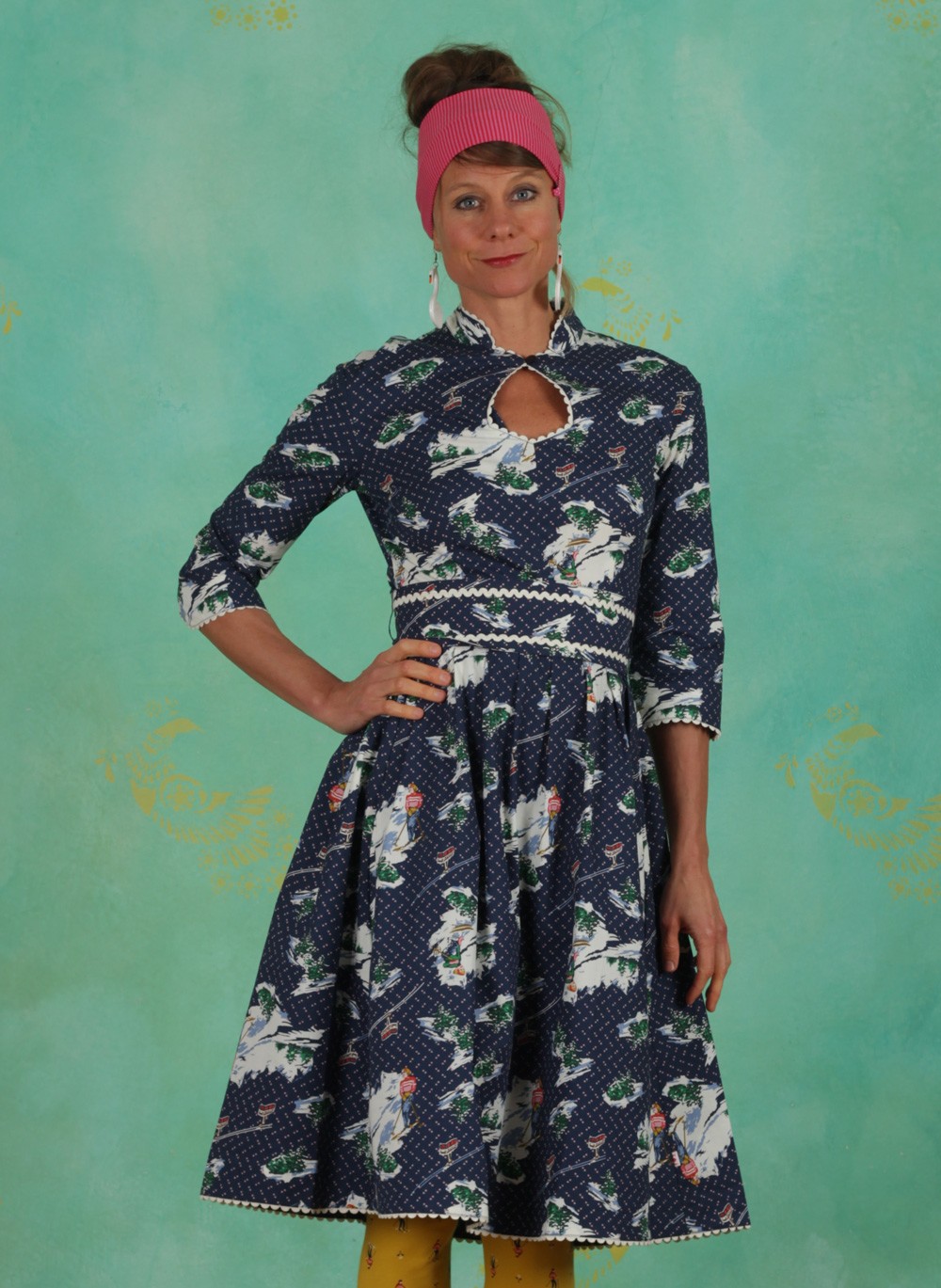 Blutsgeschwister - Herbst - Kleid, Heimatherz Robe, snowgirl-in-me (fällt  kleiner aus) - ey Linda Online Shop