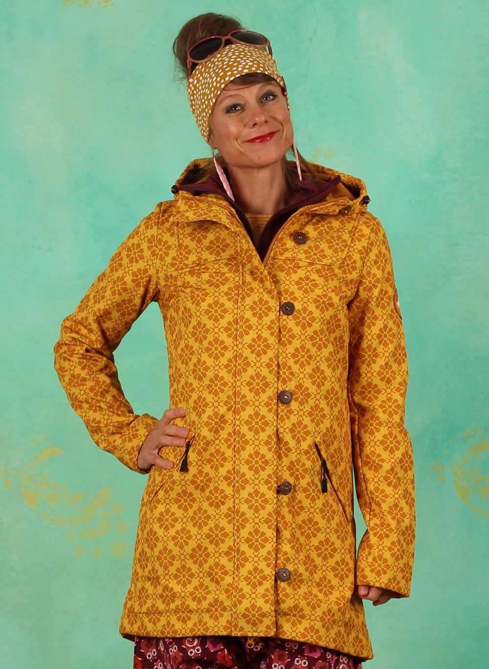 Jacket Softshellmantel Gelb Icepeak Softshell Mantel Damen