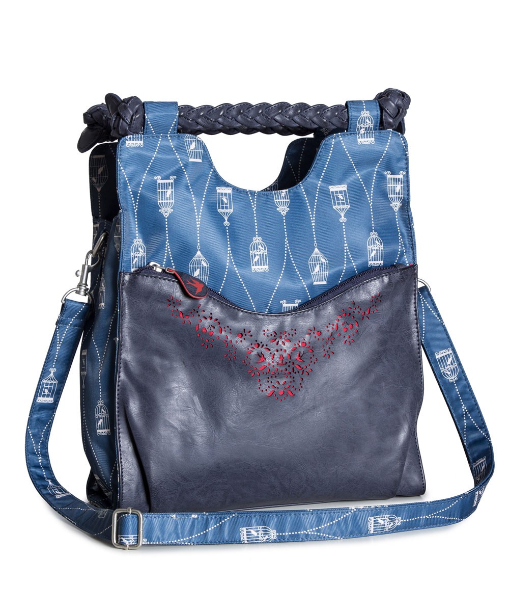 Blutsgeschwister tasche blau Clearance