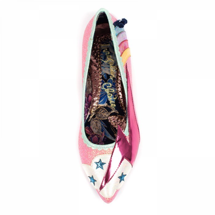 Irregular Choice Fruhling Schuhe Ground Control pink multi fallt kleiner aus ey Linda Online Shop