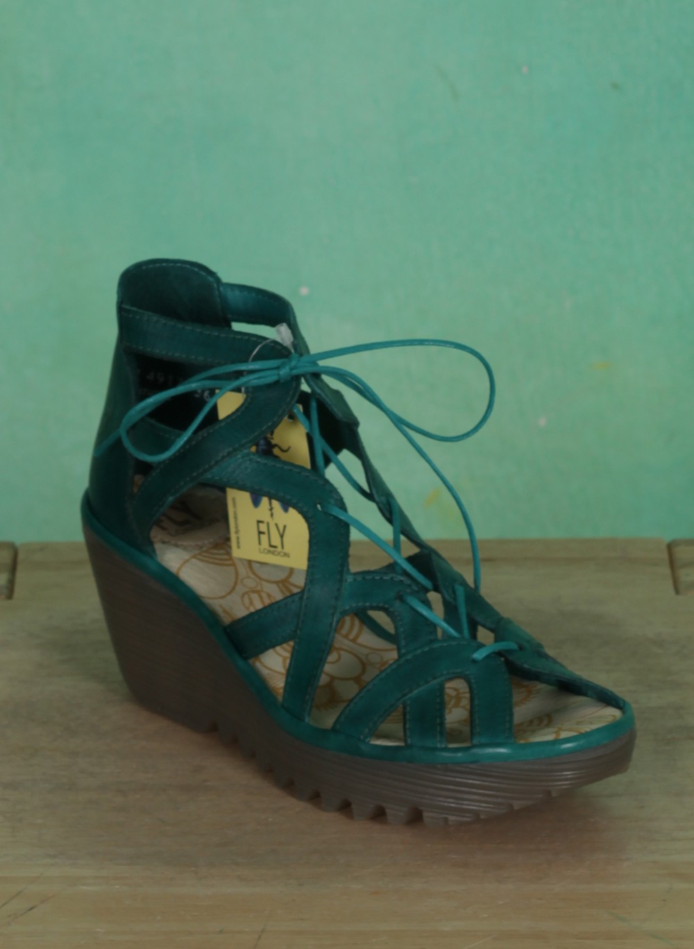 Fly London Fruhling Schuhe Yeli verdigris ey Linda Online Shop