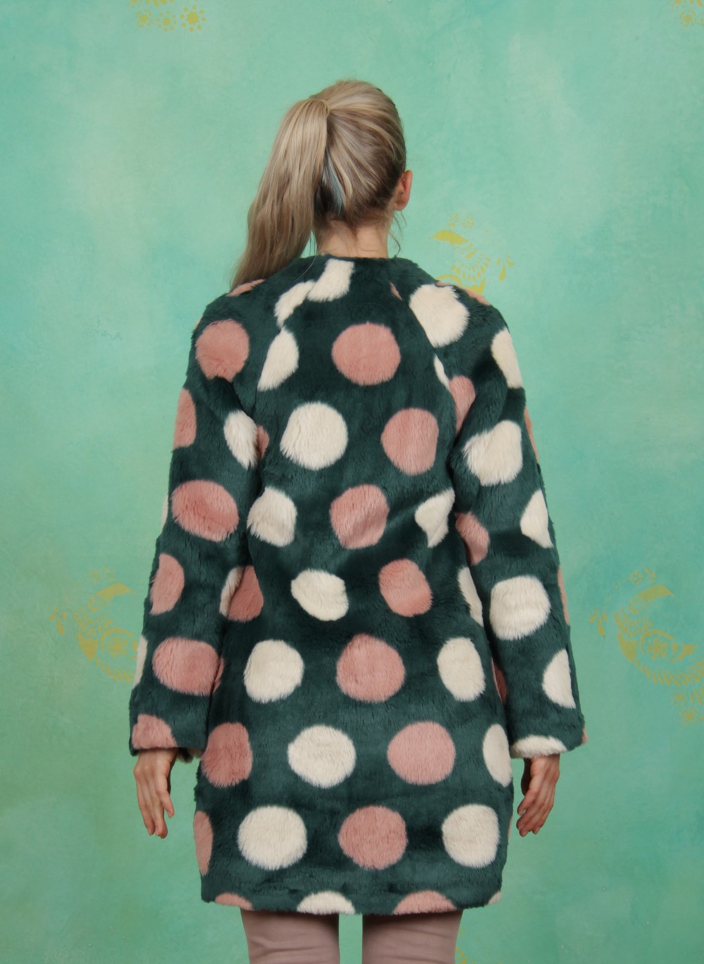 Avoca Herbst Mantel, Blobby, multi ey Linda Online Shop