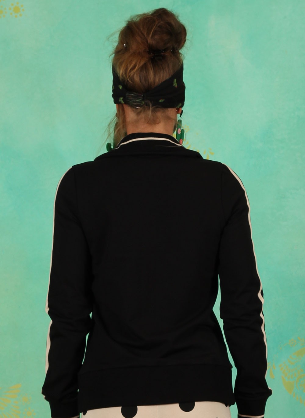 Tante betsy long hoodie black shop