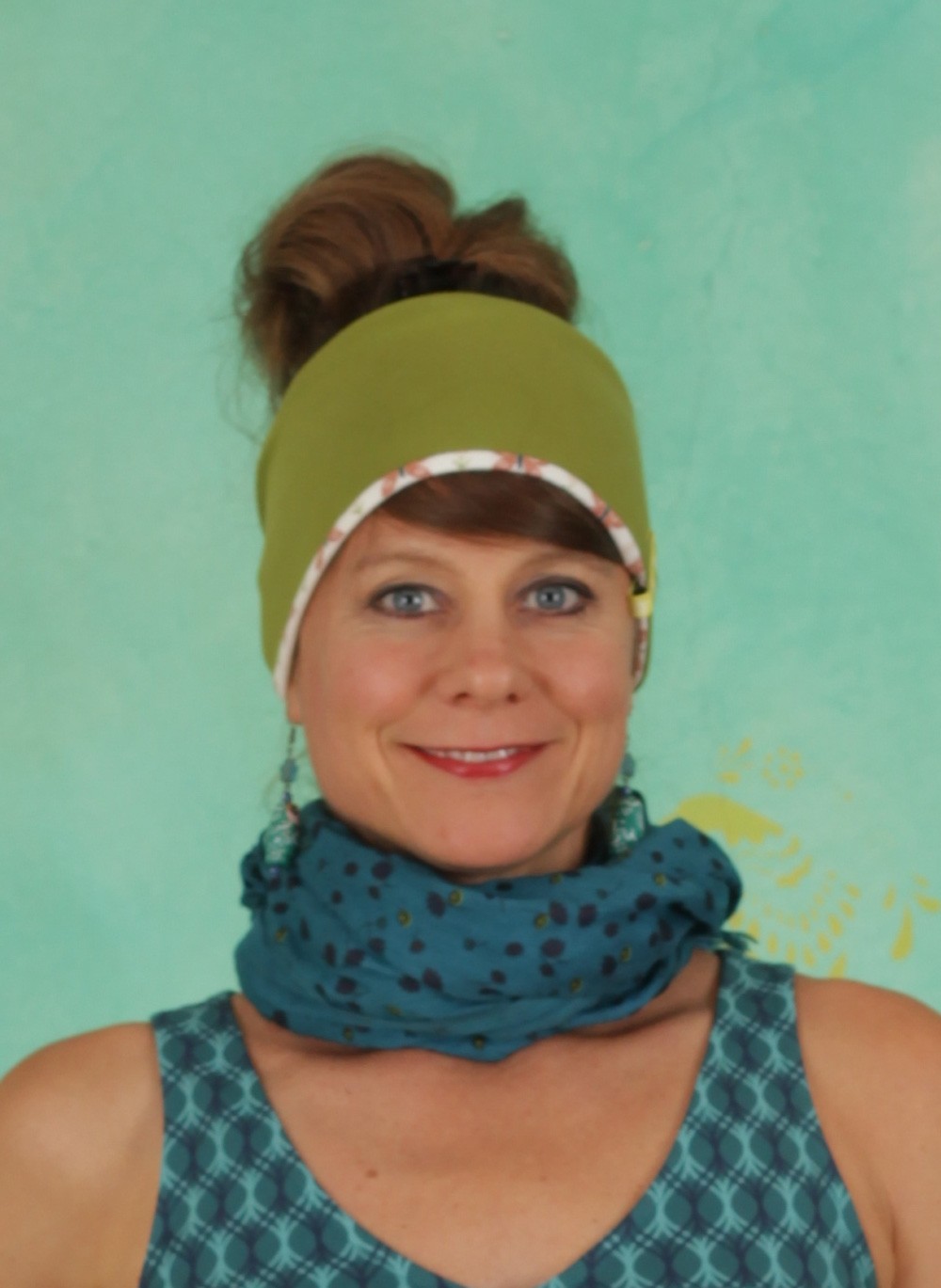 Tranquillo Herbst Tuch, Artume, petrol ey Linda Online Shop