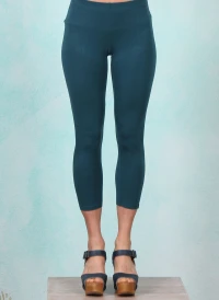 Leggins, Cropped Laune Legs, moonstone-teal