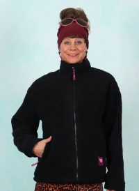 Fleece-Jacke, Arctic Leisure, black-onyx-teddy