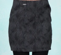 Minirock, 013, black-grey