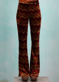 Samt-Hose, 09360-622, red-multi
