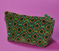 Samt-Kulturtasche, AI-103, green