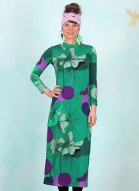 Kleid, DRE-01557, green-multi