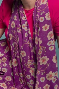 Tuch, E-242, purple