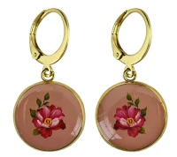 Ohrringe, UH043, rose