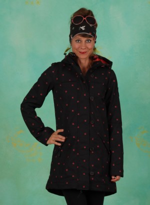 Softshellmantel, Wild Weather Long Anorak, ladybug-friends