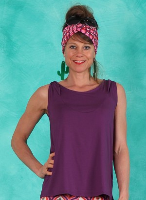 Top, Sporty Romance, amour-violet