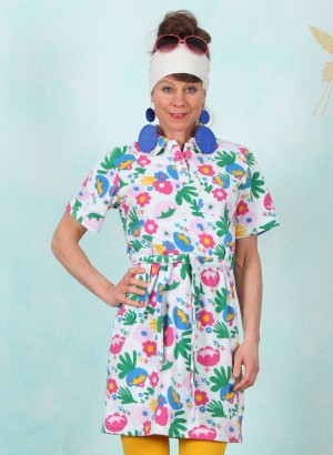 Frottee-Kleid, Grand Slam Madame, happy-flower-party