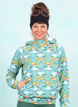 Pullover, Oh So Nett Hooded, canaries-camping