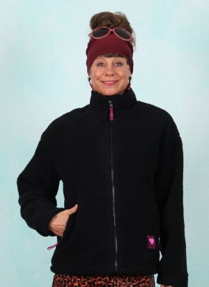 Fleece-Jacke, Arctic Leisure, black-onyx-teddy