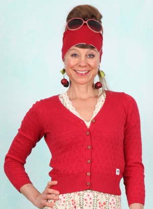 Cardigan, Sweet Petite, tasty-cherry-knit