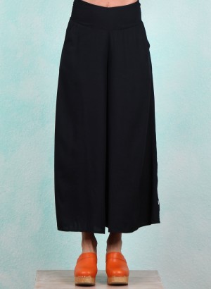 Culotte, In Full Bloom, black-brush