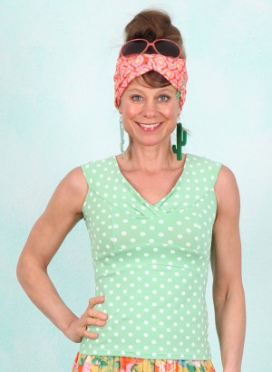 Top, Sunkissed Lovebirds, favourite-green-dot