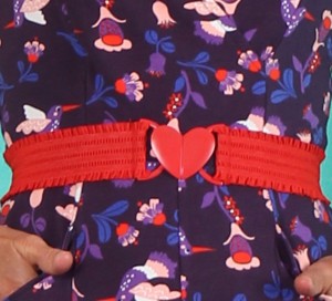 Gürtel, Fantastic Elastic Heart, elastic-red