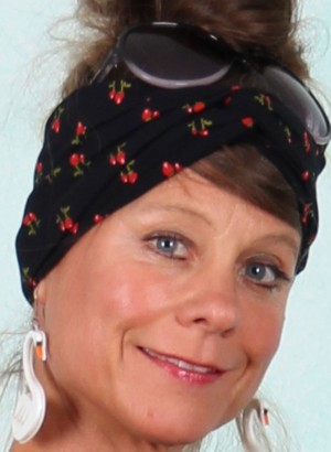 Haarband, Hot Knot Wrap, red-rosehip