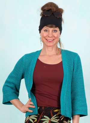 Cardigan, 08767-205, petrol