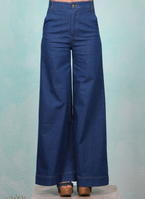 Hose, 09736-458, denim-blue