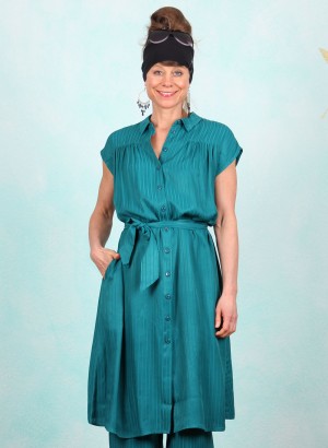 Kleid, 09754-395, petrol