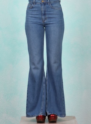Hose, 10078-473, blue-denim