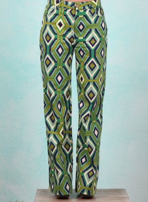 Hose, 10248-489, green-blue